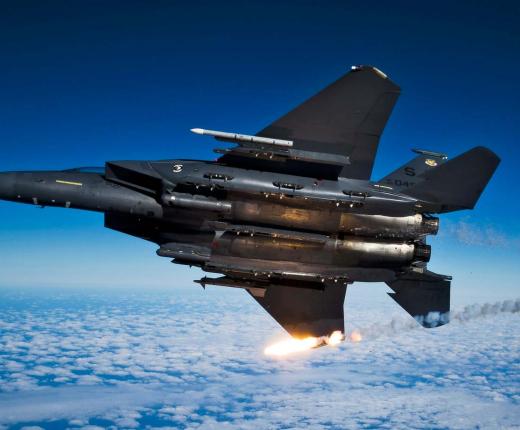 F-15 Jet in action